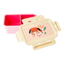 Lunchbox Brotdose 'Pink Farm' Pferd von rice
