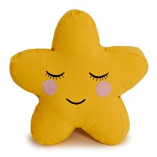 Stern-Kissen 'Star' gelb von roommate