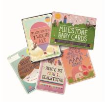 Milestone Cards - 'Milestone Baby Cards' Karten-Set in deutsch