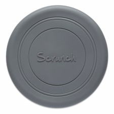 Silikon Frisbee Anthrazit Grey von Scrunch