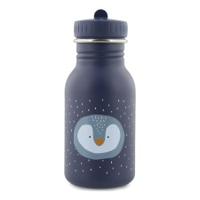 Edelstahl Trinkflasche 'Mr. Penguin' Pinguin blau 350ml von trixie