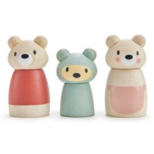 Holz Spielfiguren 'Bärenfamilie' von Tender Leaf Toys