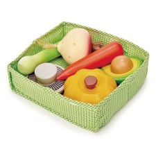 Korb 'Gemüse' für Marktstand von Tender Leaf Toys