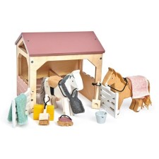 Pferdestall für Puppenhaus von Tender Leaf Toys