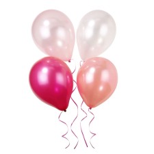 12 Luftballons Pink and Mix von talking tables