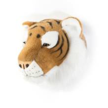 Wild & Soft - Plüsch Tierkopf-Trophäe Tiger Felix